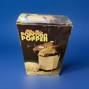 Vintage new in box Hot Air popcorn popper maker machine‎